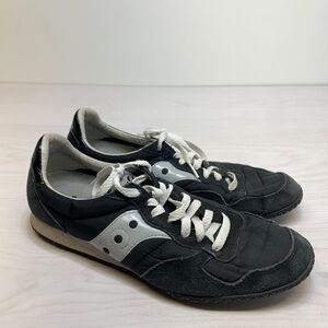 Saucony Bullet 1943-37 Minimalist Barefoot Running Shoes Black/White Womens 11